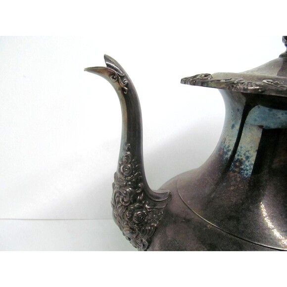 Ascot By Community Reproduction Sheffield Design Silver Plate Coffee Pot - Picture 2 of 16